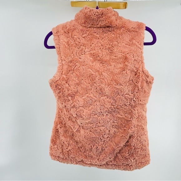 The North Face Pink/Black Reversible Quilted Vest XS B151 - Picture 11 of 15